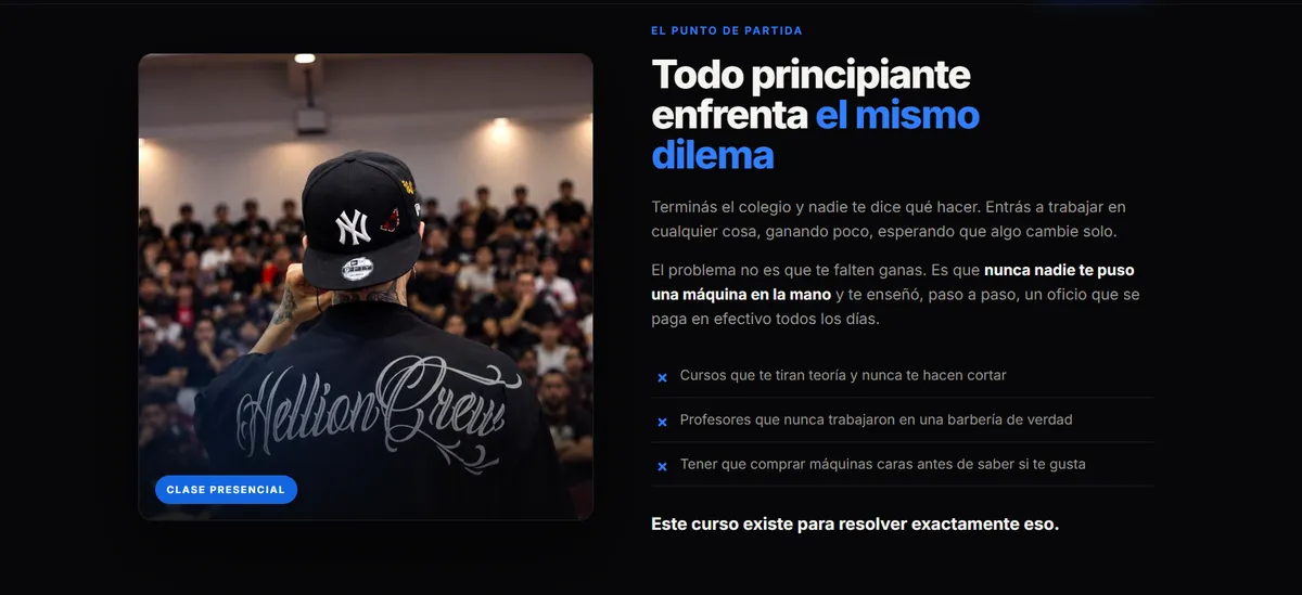 Sitio de La Nueva Era en computadora